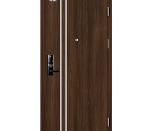 Cửa thép an toàn vân gỗ GALAXY GLX-STEEL-503-VG13 tại Hà Tĩnh 