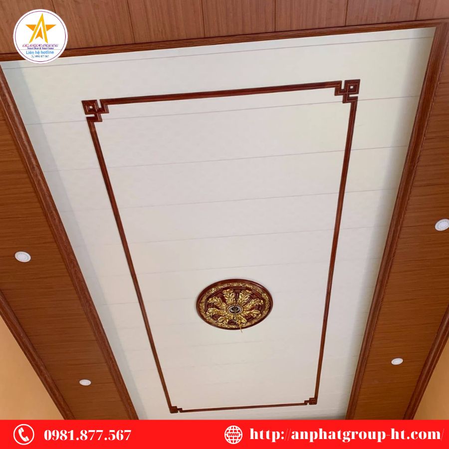 Mẫu Tấm Ốp Trần Nhựa Đẹp