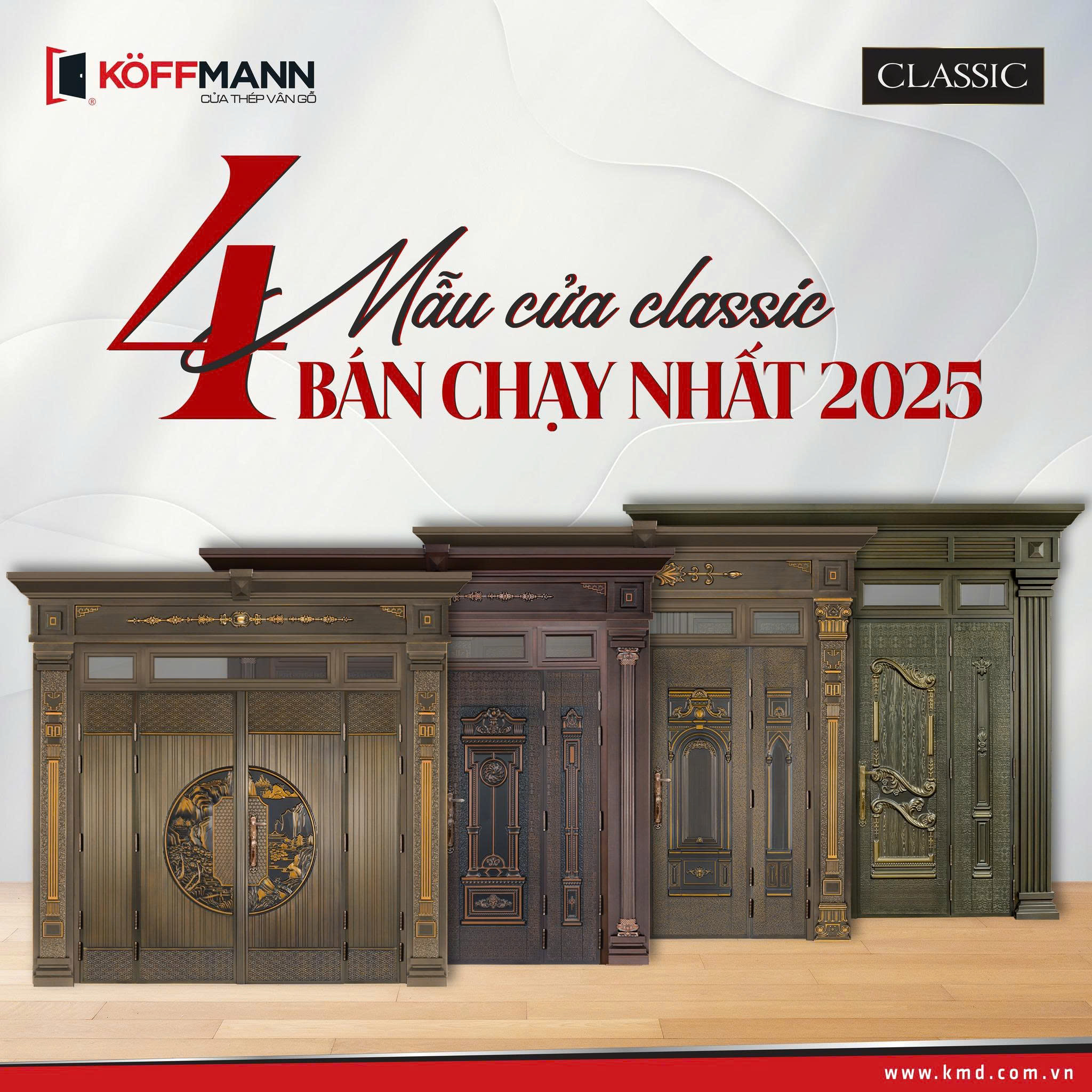 Cửa Thép 5D Classic - 09