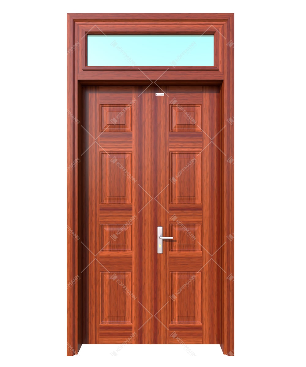 Cửa thép vân gỗ KG - 22.CS1-2TK