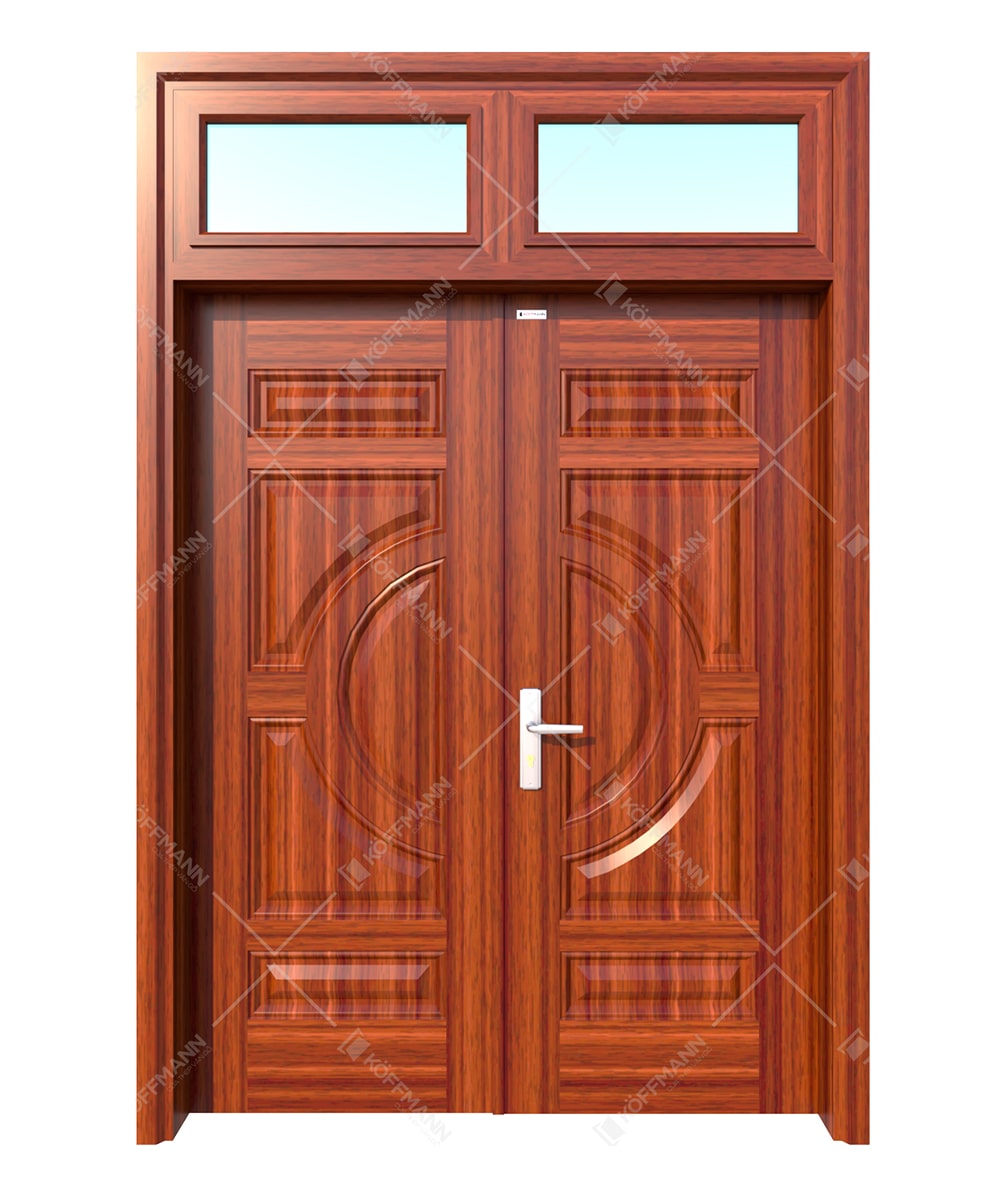 Cửa thép vân gỗ KG-22.01-2TK-1