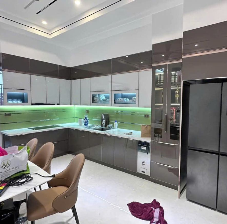 Tủ Bếp Inox Module Cánh Kính - An Phát 17