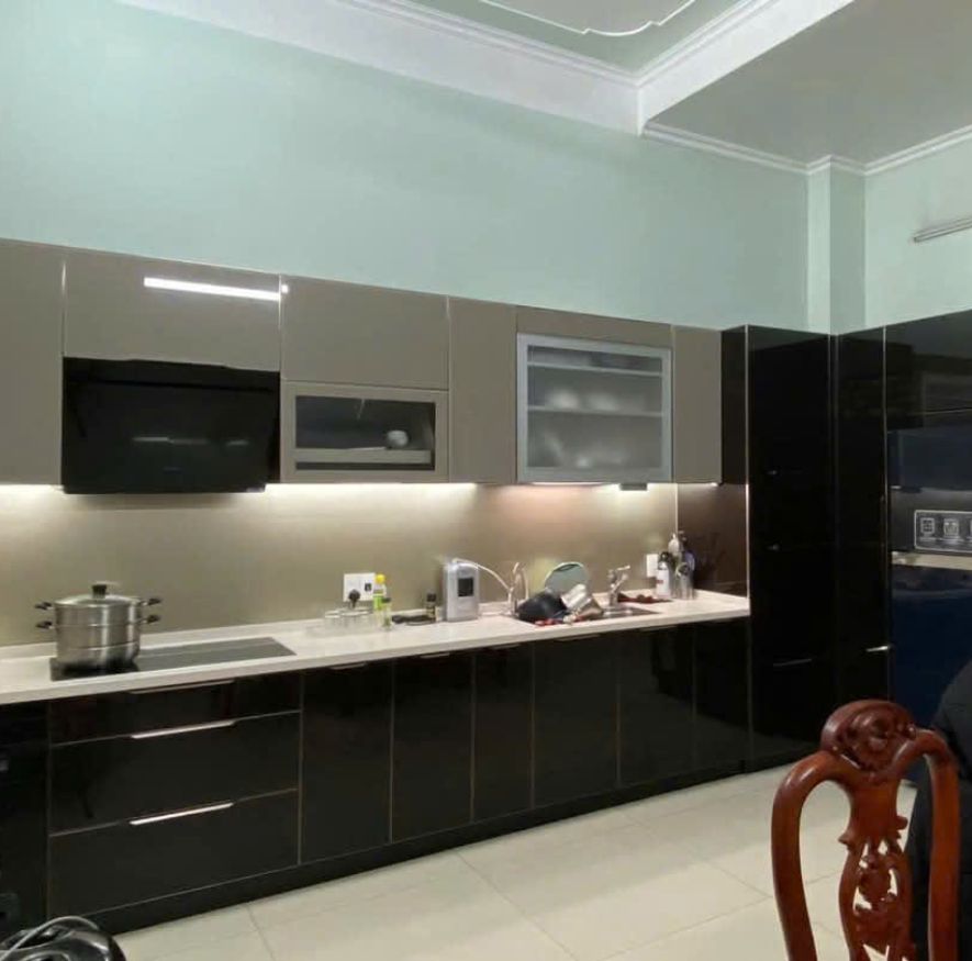 Tủ Bếp Inox Module Cánh Kính - An Phát 18