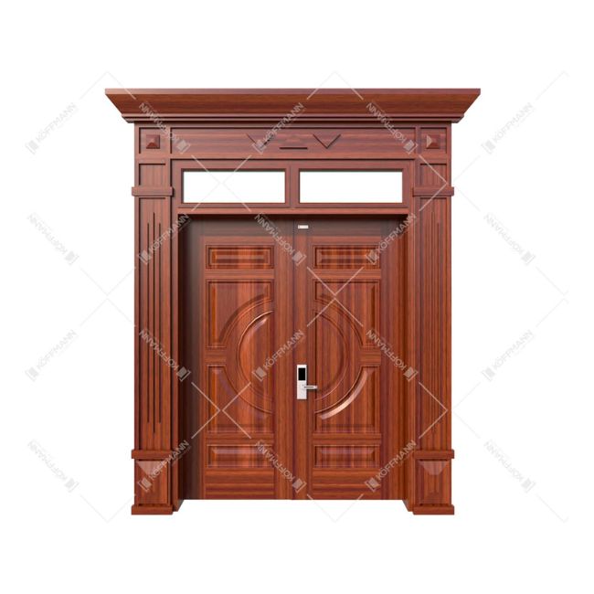 Cửa thép vân gỗ Luxury KL-22.01-2TK