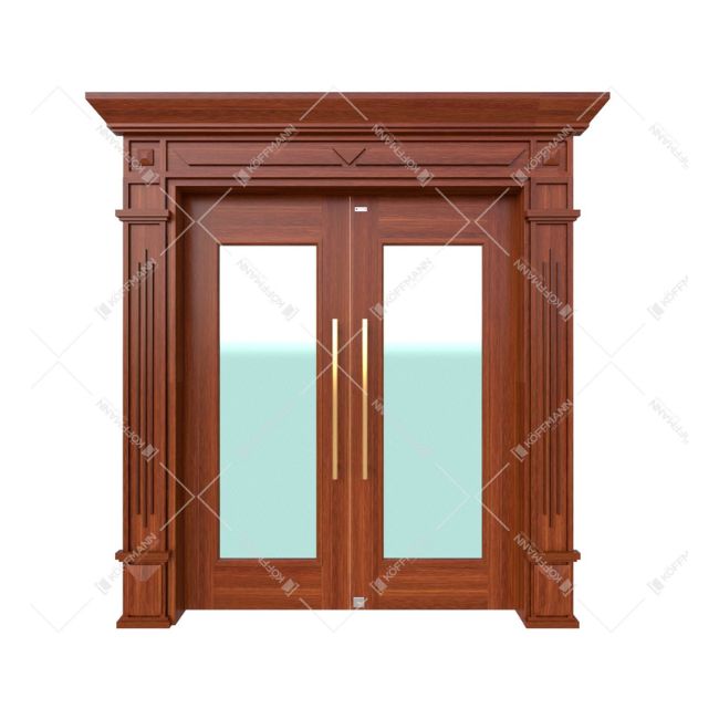 Cửa thép vân gỗ Luxury KLT