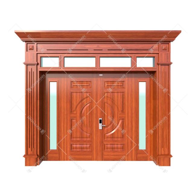 Cửa thép vân gỗ Luxury KL-41.01.K-4TK